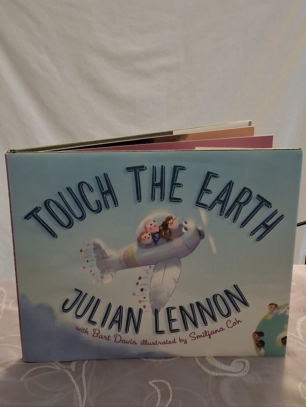 "Touch The Earth" Hardcover Children's Book by Julian Lennon & Bart Davis